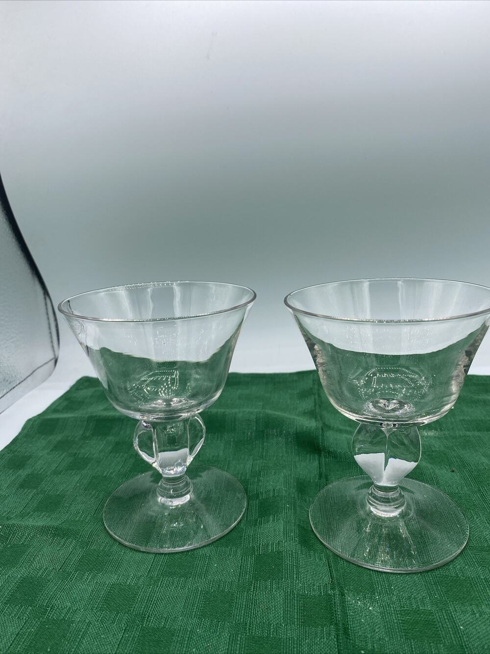 2-Seneca Ingrid Liquor Cocktail Glasses 4” Tall